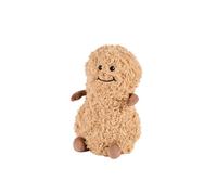 Warmies Peluche cacahuète de grande taille, entièrement adaptée au micro-ondes et doudou lesté pour l'anxiété, refroidir au congélateur ou au micro-ondes, coussin chauffant doux