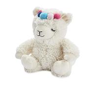 Warmies Peluche chauffante Lama Crème