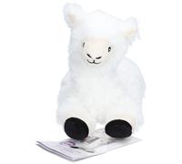 GreenLife Warmies Lama câlin chaud 33 cm Blanc G