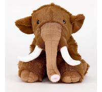 Warmies Peluche chauffante Mammouth laineux, lestée et chauffante, légèrement parfumée à la Lavande française - Grande Taille