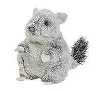 Warmies Peluche chinchilla lestée au micro-ondes avec parfum lavande française, sac de blé chaud ou froid pour se détendre au frais et soulager la chaleur