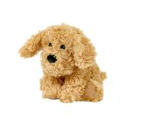 Warmies Peluche Cockapoo de taille mini, entièrement micro-ondable et lestée, jouet en peluche pour l'anxiété, refroidi au congélateur ou au micro-ondes, coussin chauffant pour peluche