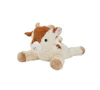 Warmies Peluche de chèvre couchée lestée au micro-ondes avec parfum de lavande française, chaud ou froid pour une relaxation fraîche et un soulagement chaud