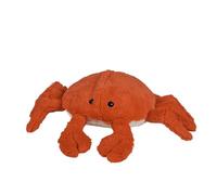 Warmies Peluche en forme de crabe lestée au micro-ondes avec parfum lavande française, chaud ou froid pour une relaxation fraîche et un soulagement chaud