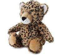 Warmies® Peluche entièrement chauffante parfumée à la lavande française - Léopard - 33 cm