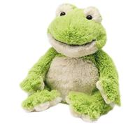 Warmies Peluche Grenouille Sac Micro-ondable Parfumé à la Lavande Française, Peluche Poudrée Convient à Tous Âges, À Rafraîchir au Congélateur pour un Soulagement Rafraîchissant