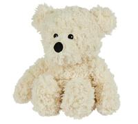 Warmies Peluche Ours Bou rème Micro-ondable Peluche Lourde avec Parfum de Lavande Française, Sac de Blé Chaud ou Froid pour Relaxation Fraîche et Soulagement Chaud