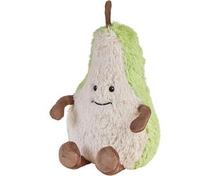 Warmies Peluche Poire Grand Sac de Blé Micro-ondable, Peluche Parfumée à la Lavande Française, Coussin Chauffant Doux et Câlin Convient aux Adultes et aux Enfants