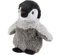 Warmies Coussin chauffant MINIS Baby-Pingouin – Remplissage lavande – 19 cm Gris – 1 pièce