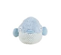 Warmies Poisson-peluche lesté au micro-ondes avec parfum lavande française, chaud ou froid pour une relaxation fraîche et un soulagement chaud
