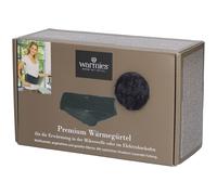 Warmies® Ceinture chauffante de qualité supérieure - Noir - Garnissage lavande - 130 cm - 850 g