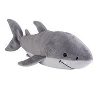 Warmies requin câlin chaud 35 cm gris Gris G