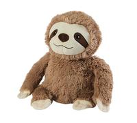 Warmies Sloth Plushie Taille Junior, coussin chauffant lestée et entièrement micro-ondable, refroidir au congélateur ou chauffer au micro-ondes, coussin chauffant en coussin chauffant