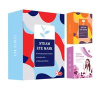 Warming Eye Masks, Heated Eye Compress, Soft Steam Pads, Relaxing Sheets, Gentle Heat, Ideal for Relieving Eye Fatigue and Soothing Dry Eyes During Sleep