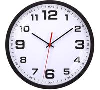 Warminn Horloge Murale silencieuse Moderne 30cm à Quartz, Grande, alimentée par Piles, Facile à Lire pour Divers endroits