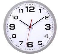 Warminn Horloge Murale silencieuse Moderne 30cm à Quartz, Grande, alimentée par Piles, Facile à Lire pour Divers endroits