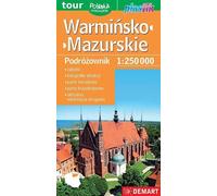 Warminsko-Mazurskie Podróżownik mapa turystyczna 1:250 000 - Opracowanie zbiorowe (Touristische Atlanten auf Polnisch)