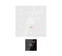 WARMON Régulateur de température tactile design TS300, fin pour chauffage au sol électronique, couleur : blanc