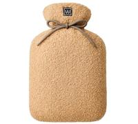 Warmpi® Buddy - Bouillotte Électrique Infrarouge Sans Fil - Chauffage Double Face jusqu'à 60°C - Peluche Teddy Beige - Coussin Chauffant avec Batterie 10 000 mAh - Idéal Règles Douloureuses - 30x20 cm