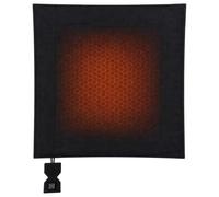 Warmpi Coussin chauffant 45 x 45 cm avec batterie externe 10 000 mAh - Panneau chauffant infrarouge - 3 niveaux de chaleur