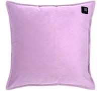 Warmpi® Coussin chauffant inclus Warmpi® Powerbank - Velours - Le coussin décoratif chauffant fonctionne sans fil, mais aussi via prise ou USB via le câble intégré de 2,5 m. (lilas)