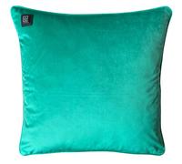Warmpi® Coussin chauffant infrarouge avec banque de puissance de 10.000mAh - Velours vert - 45x45 cm - Sans fil & utilisable avec un câble intégré de 2,5 m