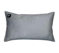Warmpi Coussin chauffant infrarouge avec Warmpi Powerbank - Velours 30×50 cm - Utilisation flexible, utilisable sans fil & avec câble (Gris)