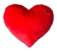 Warmpi® Coussin chauffant infrarouge - Sans fil - 3 niveaux de chauffage - Coussin chauffant cœur Rouge coloré