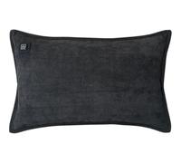 Warmpi® Coussin chauffant infrarouge sans fil avec batterie externe - Chenille 30 x 50 cm - Utilisation flexible et utilisable avec câble intégré de 3 m (noir)