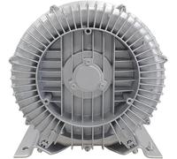 Warmpool Turbocompresseur à canal latéral 2,2 kW 3 CV triphasé, pompe à air pour piscine et spa, gris aluminium