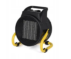 WARMTEC Chauffage Soufflant avec Thermostat 2000W - Chauffage Électrique pour d'atelier, Garage - 3 Modes, Boîtier Acier Robuste, Angle d'inclinaison réglable, protection contre la surchauffe