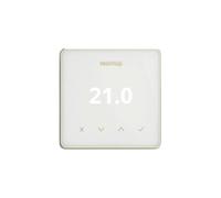 Warmup Element Smart Thermostat filaire | Smartcare, blanc | Cadre chromé, une zone, installation requise