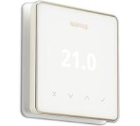 Warmup Element Thermostat d'ambiance WiFi intelligent avec technologie SmartGeo, pour plancher chauffant, chauffage électrique, blanc