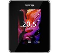 WarmUp Smart 6iE Thermostat WiFi Régulateur de thermostat Régulateur d'ambiance pour chauffage au sol Noir