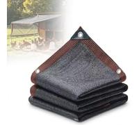 WARMWOO 3 x 6 m Housse de protection pour clapier à lapin, bord stable, imperméable, tapis de protection UV, pour poulailler, jardin ou enclos extérieur
