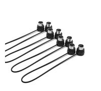 WARMWOO Lot de 4 câbles MIDI à 5 broches de 1 m : câble MIDI double face, câble MIDI pour clavier MIDI flexible pour connexion audio et configuration de studio, clavier, synthétiseur, pédale et autres