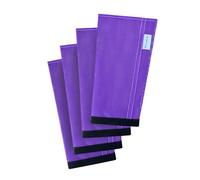 WarmWoW Lot de 4 bottes anti-mouches en maille pour chevaux, leggings pour chevaux, réduction des mouvements, maille respirante, coupe ample, ne s'affaisse pas, ne frotte pas