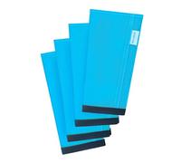 WarmWoW Lot de 4 bottes anti-mouches en maille pour chevaux, leggings pour chevaux, réduction des mouvements, maille respirante, coupe ample, ne s'affaisse pas, ne frotte pas