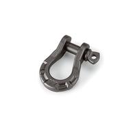 Warn 92093 Epic Treuil en Acier de 1,9 cm, Manille à Anneau en D avec Broche de 26,67 cm : capacité de 9 tonnes (8164.66 kg), Noir