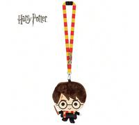Warner Bros. 1 pièce Tour de cou en peluche Harry Potter sous licence officielle À thème Poudlard Gryffondor Produit dérivé de films et d’animation Accessoire avec figurine en peluche Cadeau