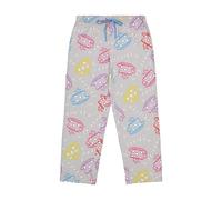 WARNER BROS Bas de pyjama pour femme, Heather Coffee Friends, XX-Large