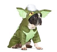 Warner Bros Costume d'halloween Horror Gremlins pour Chiens avec Capuche - Taille S - Costumes pour Chiens - Costumes effrayants pour Animaux de Compagnie - Produits sous Licence Officielle - Vert