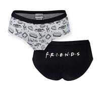 Warner Bros Friends Culotte Femme Coton - Slip Cadeau Drole S-L