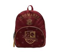 Warner Bros Harry Potter Alumni Backpack - Official Hogwarts School Bag with House Crest & Tassel Zip - Kids & Teens Rucksack