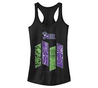 Warner Bros. Joker Panels Chemise, Noir, M Femme
