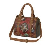 Warner Bros Sac à bandoulière 'Hogwarts' marron, Taille One Size