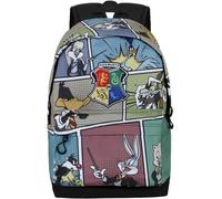 Warner Bros. Sac à dos bleu / vert / rouge foncé / noir, Taille One Size