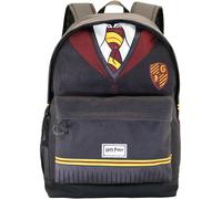 Warner Bros. Sac à dos 'Harry Potter Uniform-Eco 2.0 ' jaune / rouge foncé / noir / blanc, Taille One Size