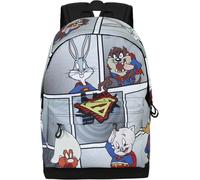 Looney Tunes Super Tunes Sac à dos HS FAN 2.0, Gris Gris
