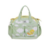 Warner Bros. Sac à langer 'Looney Tunes Tweety Clouds-Mommy' safran / pomme / blanc, Taille One Size